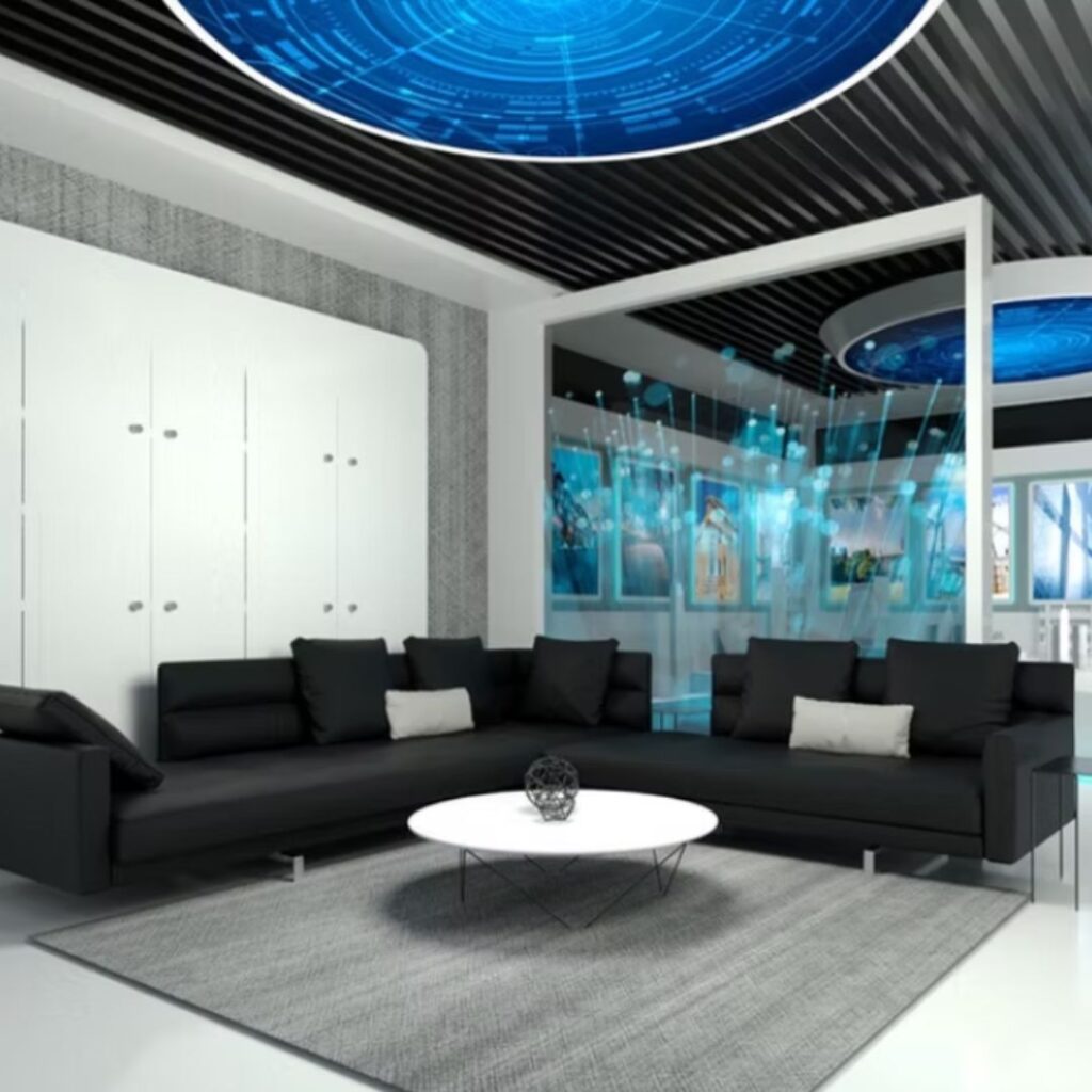 Branded environment showroom build — EC Exhibits