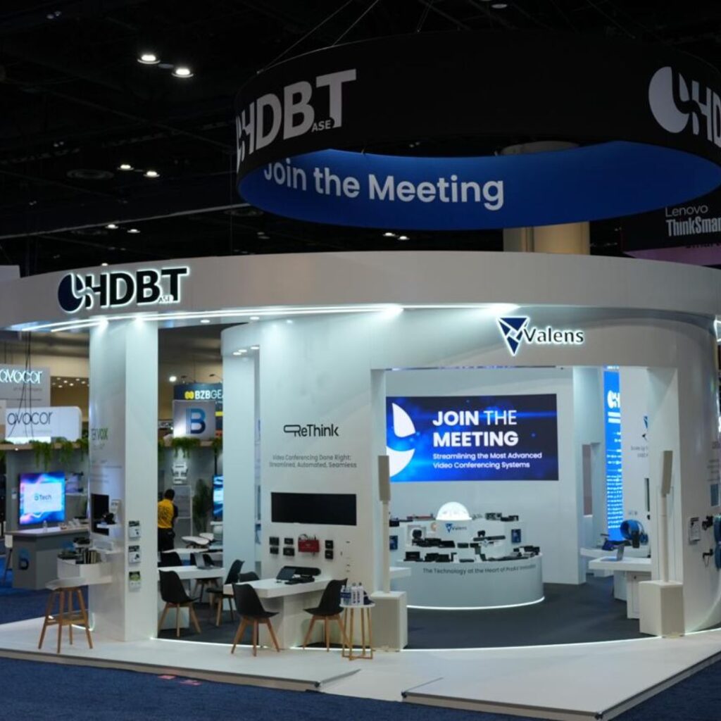 Custom trade show booth — EC Exhibits
