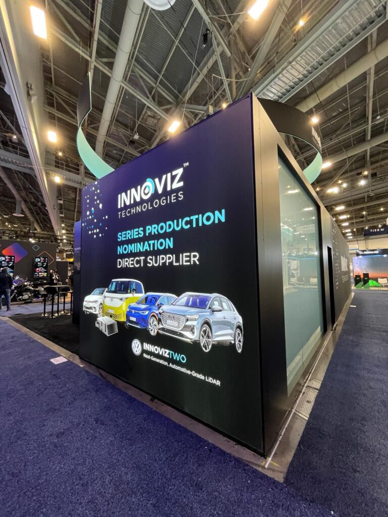 Innoviz Technologies booth, CES 2024 Las Vegas — EC Exhibits