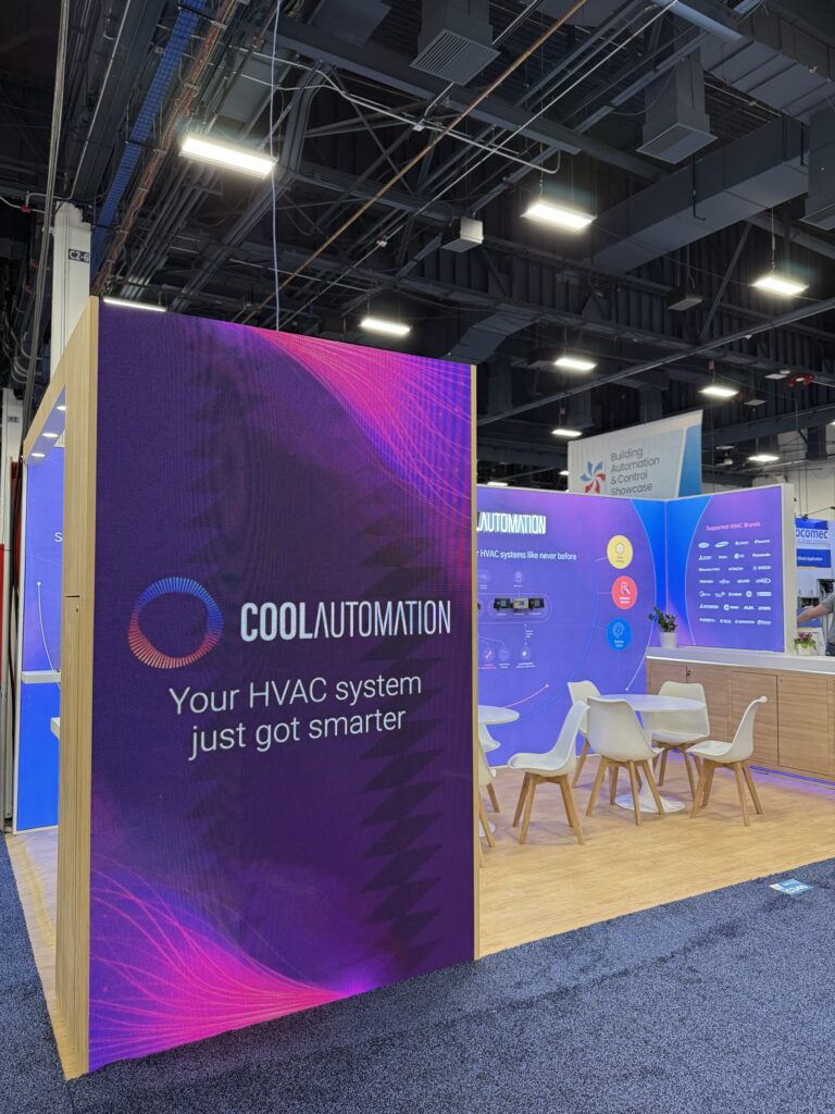 CoolAutomation booth at AHR Expo 2026, Las Vegas — EC Exhibits