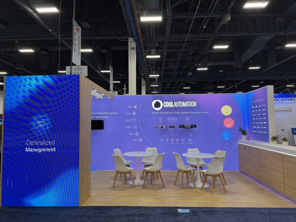CoolAutomation booth at AHR Expo 2026, Las Vegas — EC Exhibits