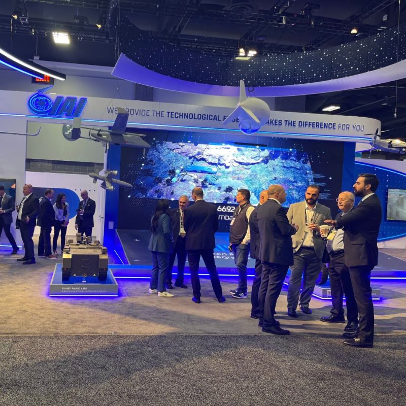 IAI booth at AUSA 2025, Washington DC — EC Exhibits