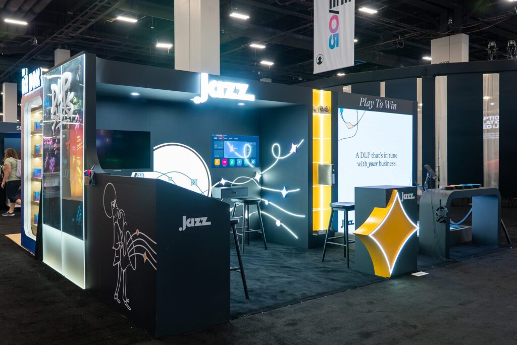 Jazz booth at BlackHat 2026, Las Vegas — EC Exhibits