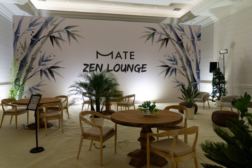 MATE Zen Lounge at BlackHat 2026, Las Vegas — EC Exhibits