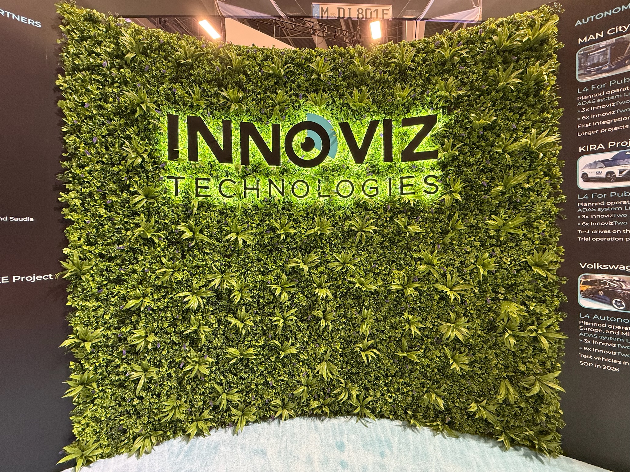 Innoviz Technologies booth at CES 2025, Las Vegas — EC Exhibits