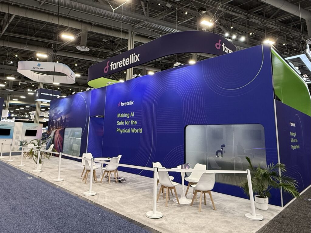 Foretellix booth at CES 2026, Las Vegas — EC Exhibits