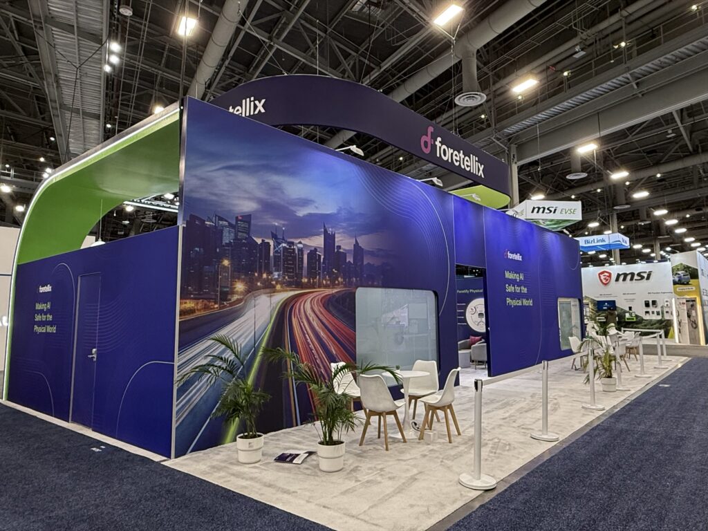 Foretellix booth at CES 2026, Las Vegas — EC Exhibits