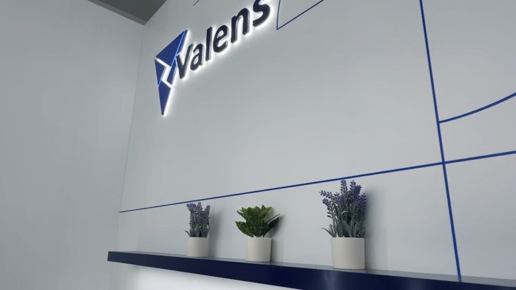 Valens booth at CES 2026, Las Vegas — EC Exhibits