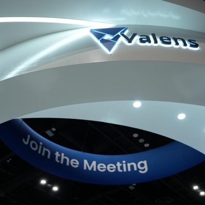 Valens booth at InfoComm 2025, Orlando — EC Exhibits