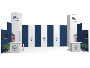 Backlight Classic 30x10 · U-shape trade show booth rental — EC Exhibits
