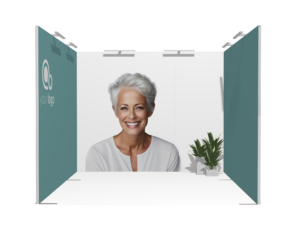 Classic 10x10 · U-shape, open trade show booth rental — EC Exhibits