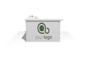 Counter 7 · M, L, door trade show booth accessory — EC Exhibits