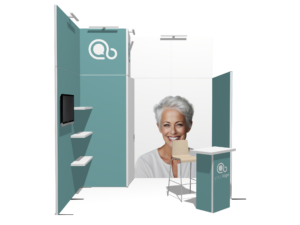 Header Classic 10x10 · U-shape trade show booth rental — EC Exhibits