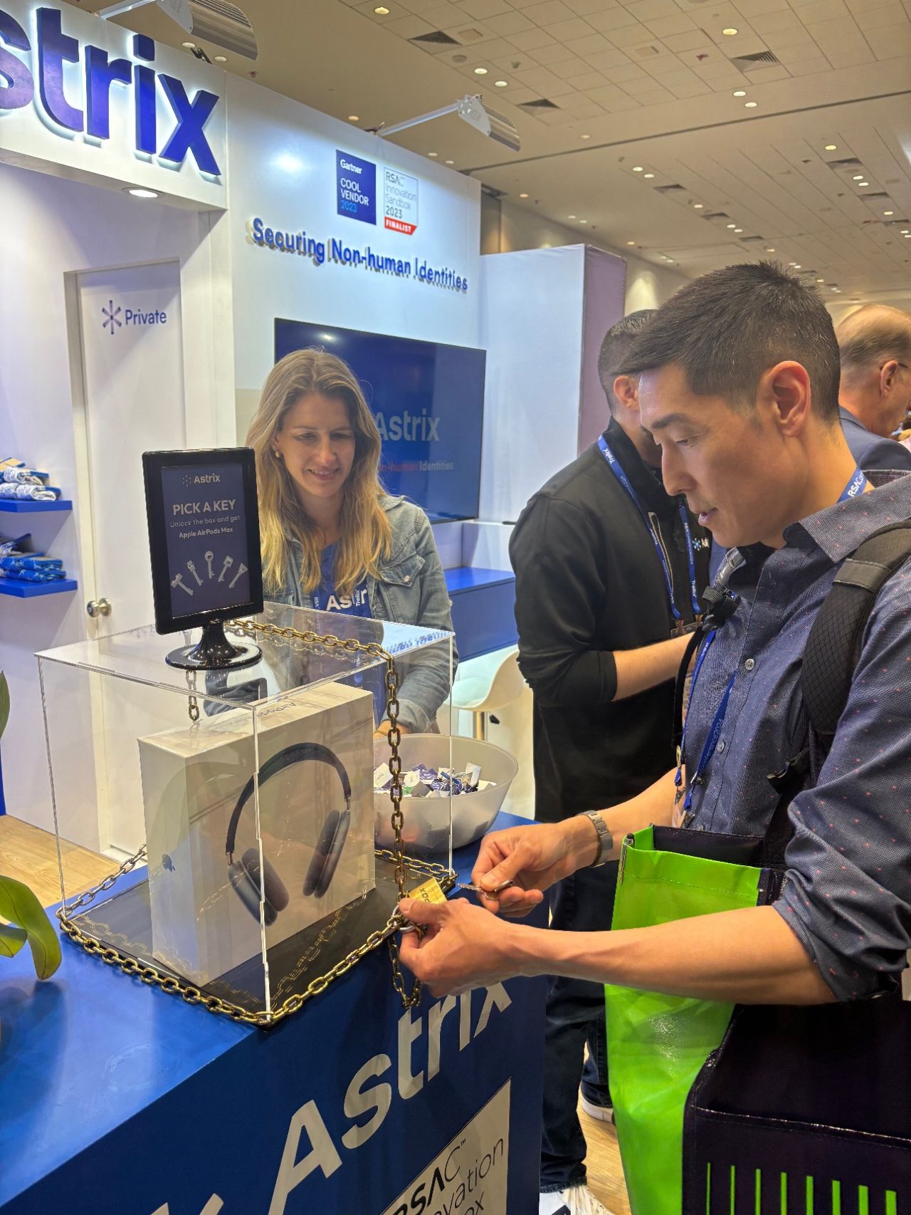 Astrix booth at RSAC 2024, San Francisco — EC Exhibits