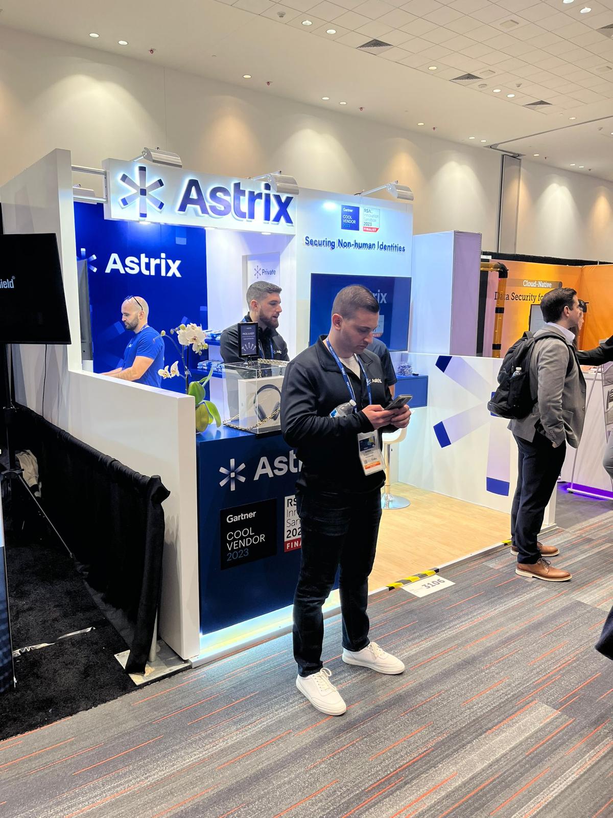 Astrix booth at RSAC 2024, San Francisco — EC Exhibits