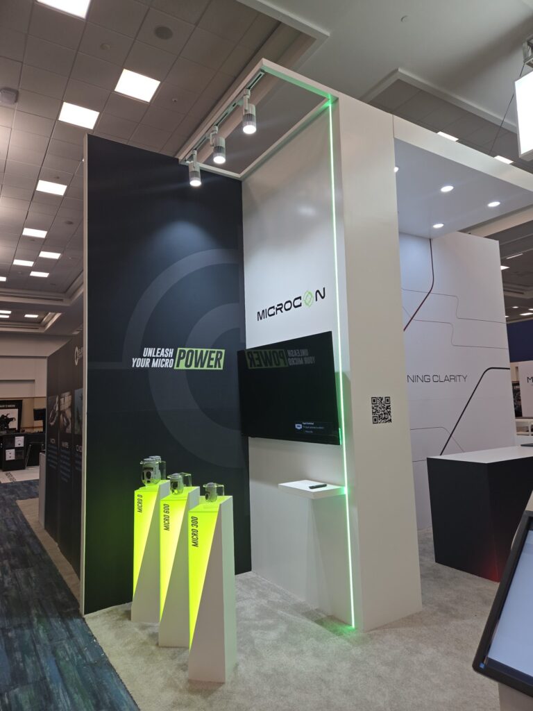 CONTROP & MICROCON booth at SOF Week 2026, Tampa — EC Exhibits