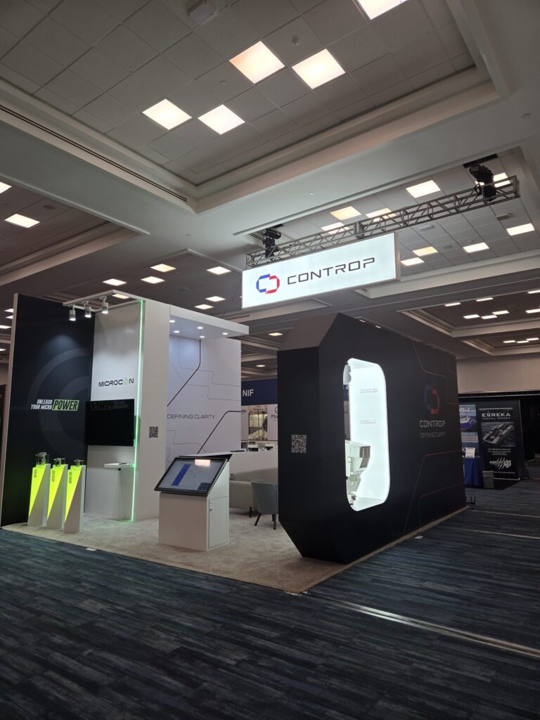 CONTROP & MICROCON booth at SOF Week 2026, Tampa — EC Exhibits