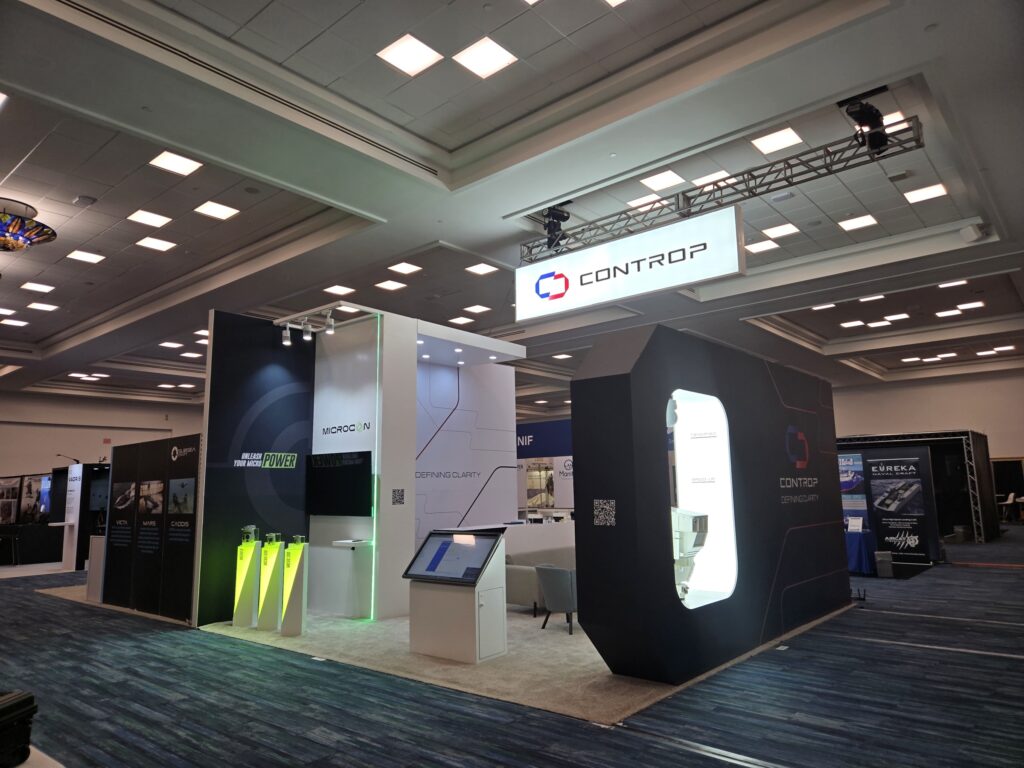 CONTROP & MICROCON booth at SOF Week 2026, Tampa — EC Exhibits